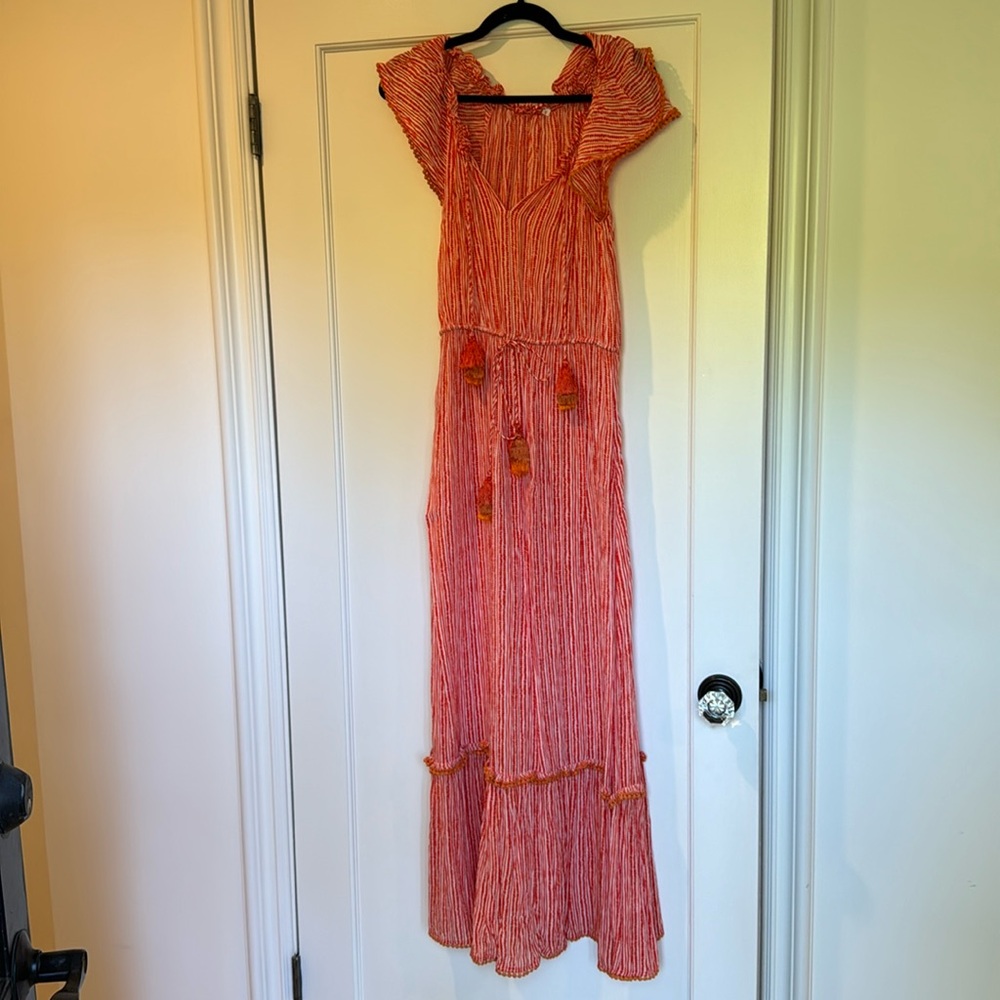 Orange Maxi Dress